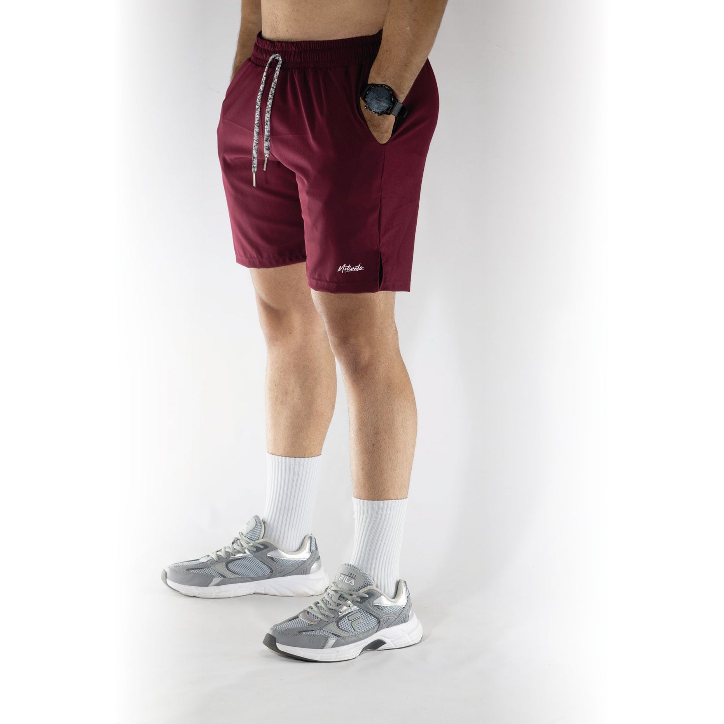 Pantaloneta vino antifluido elástico premium