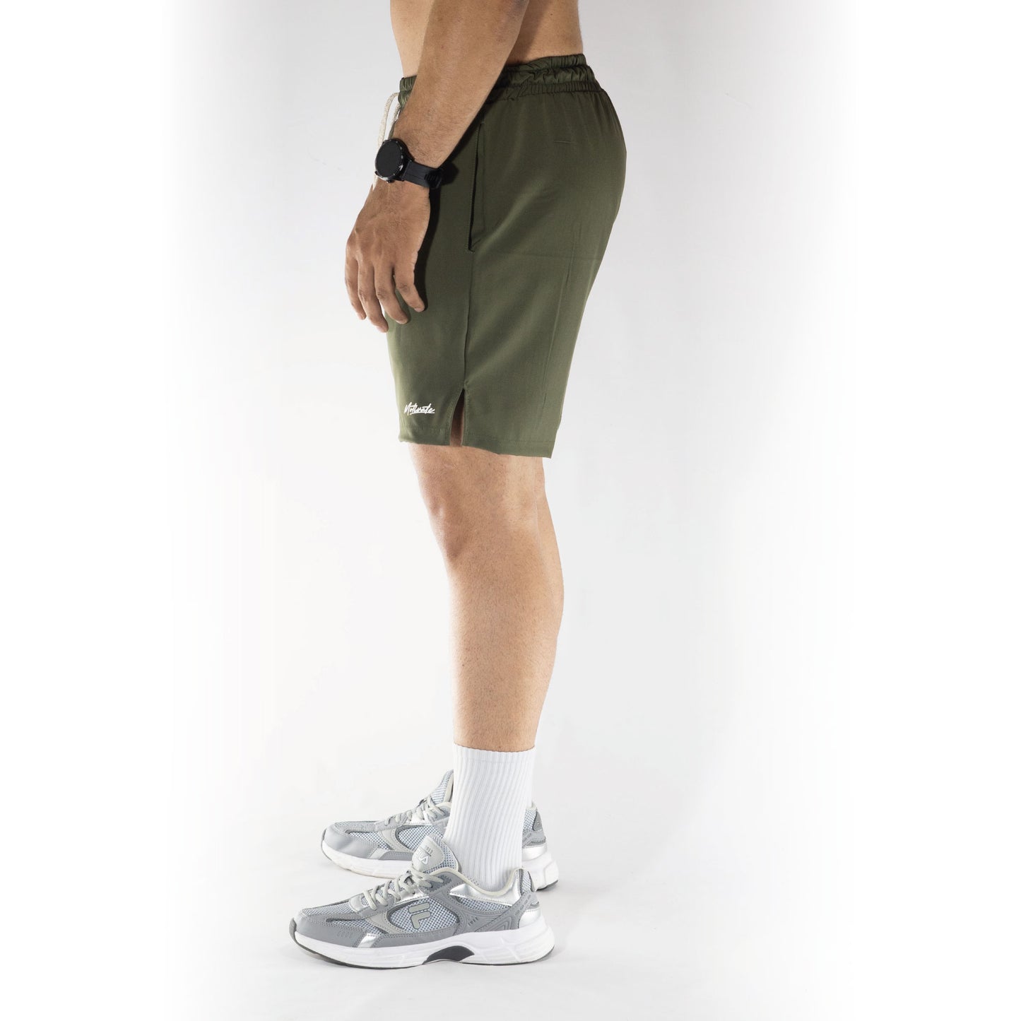 Pantaloneta verde antifluido elástico premium