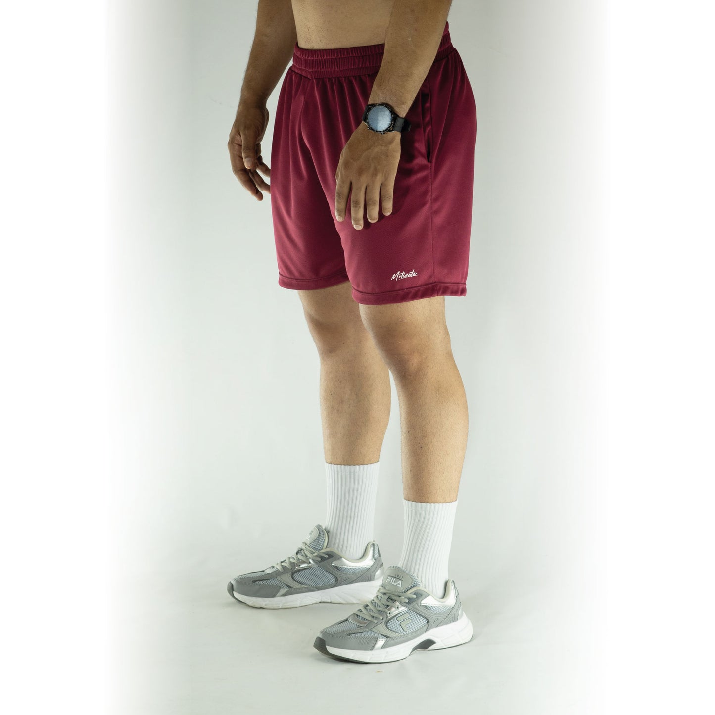 Pantaloneta vino poliéster premium