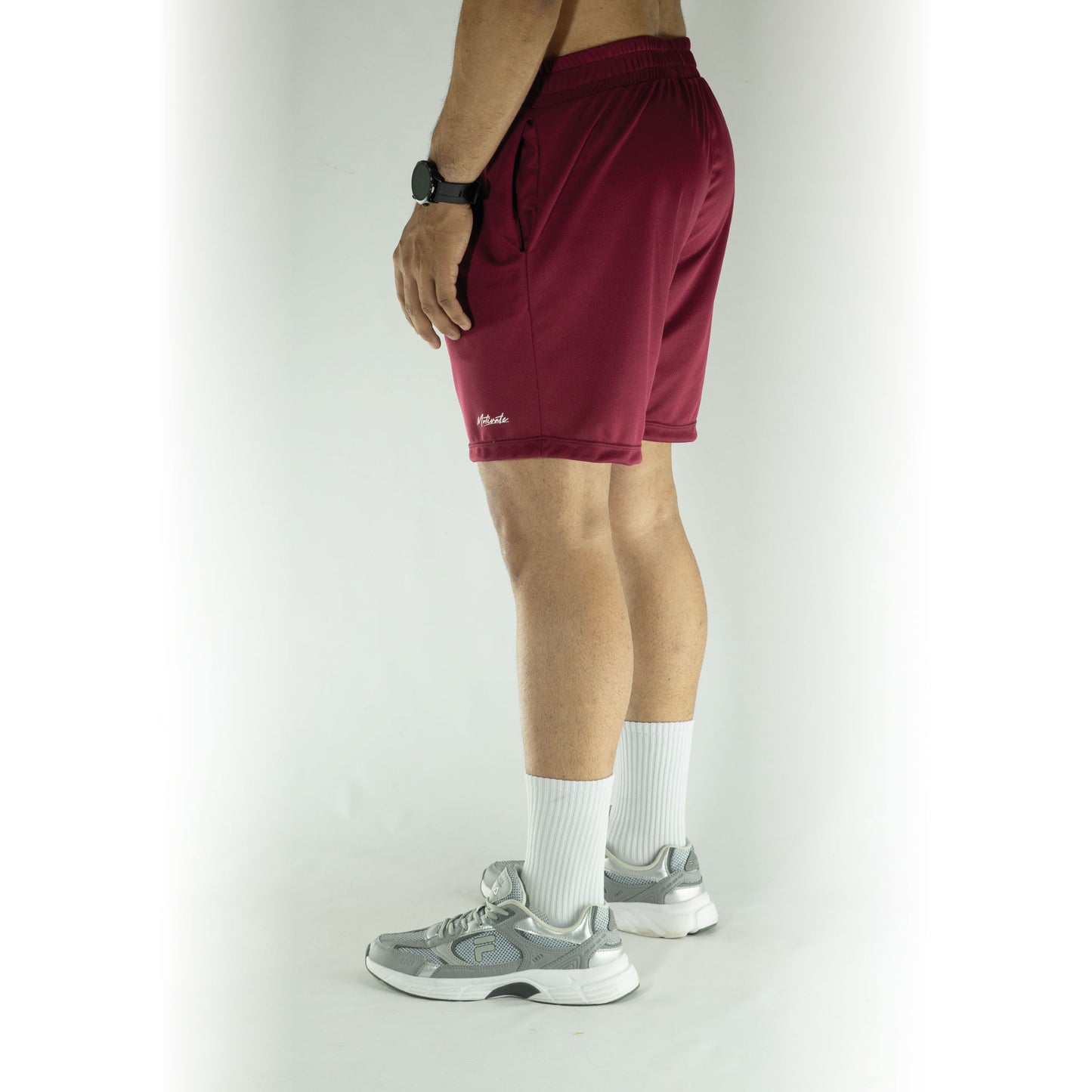 Pantaloneta vino poliéster premium