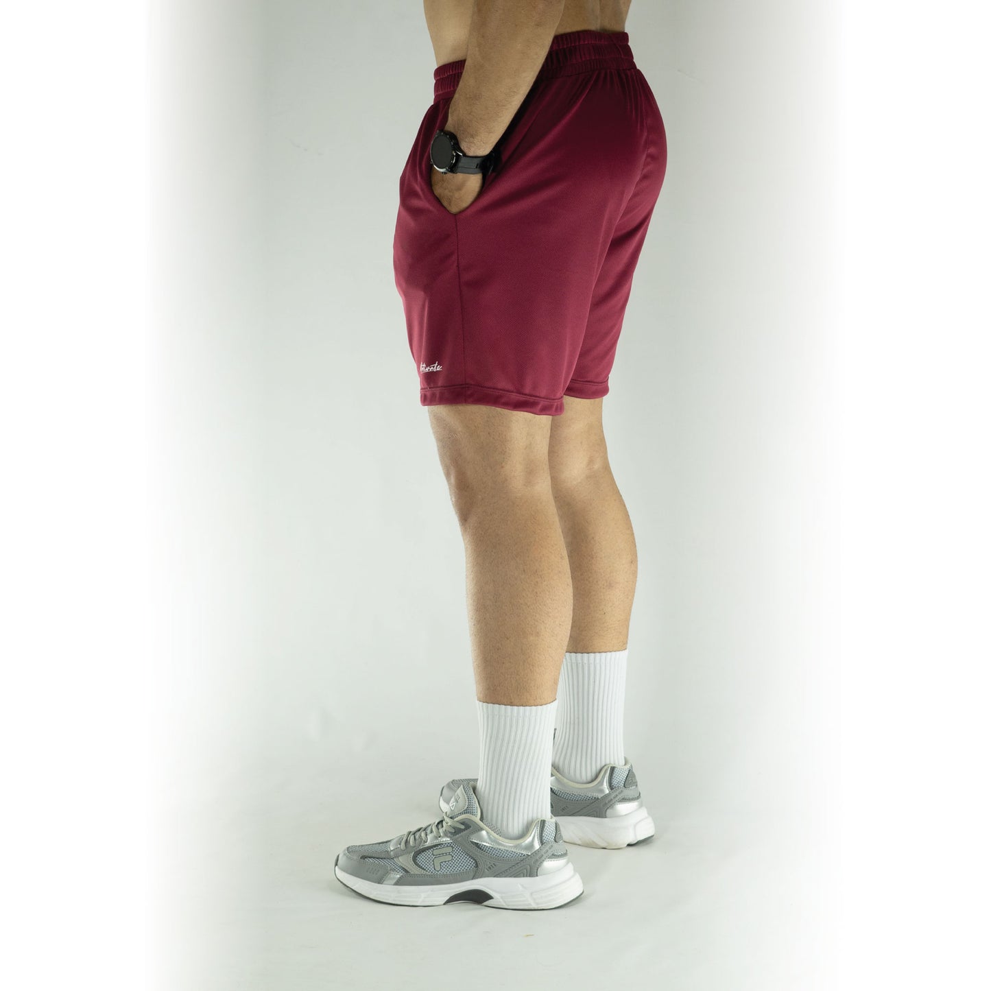 Pantaloneta vino poliéster premium