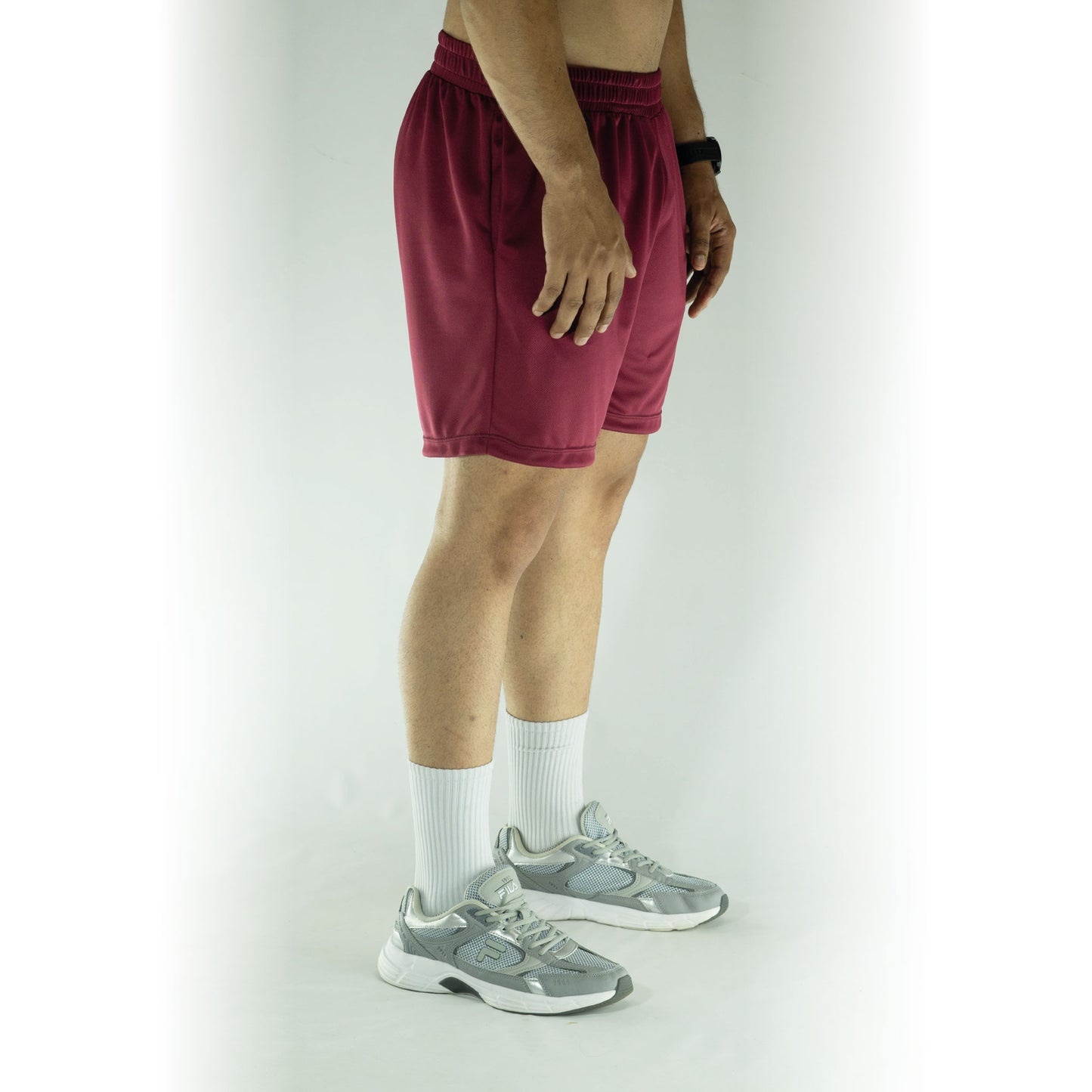Pantaloneta vino poliéster premium
