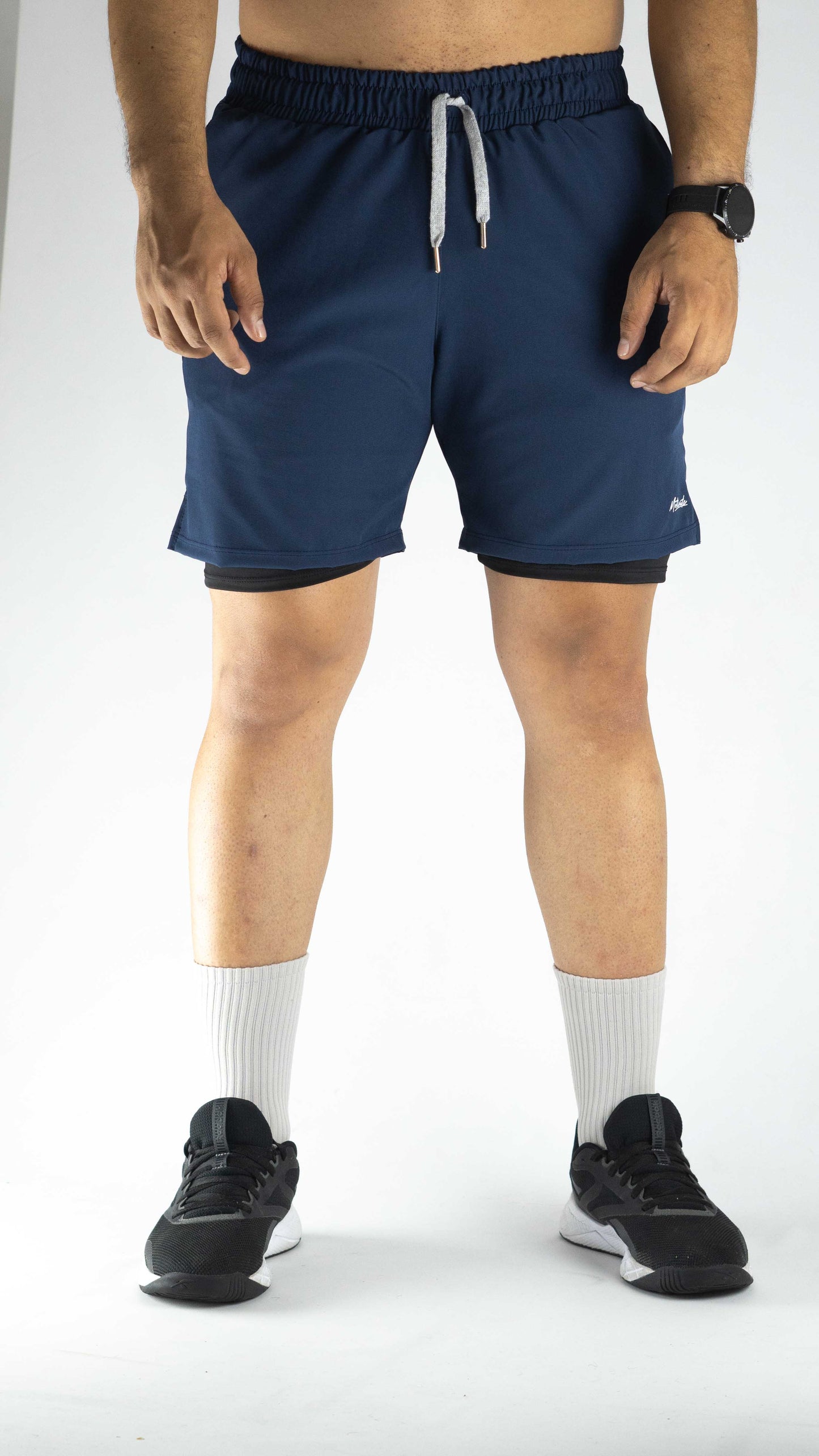 Pantaloneta Lycra Interna azul