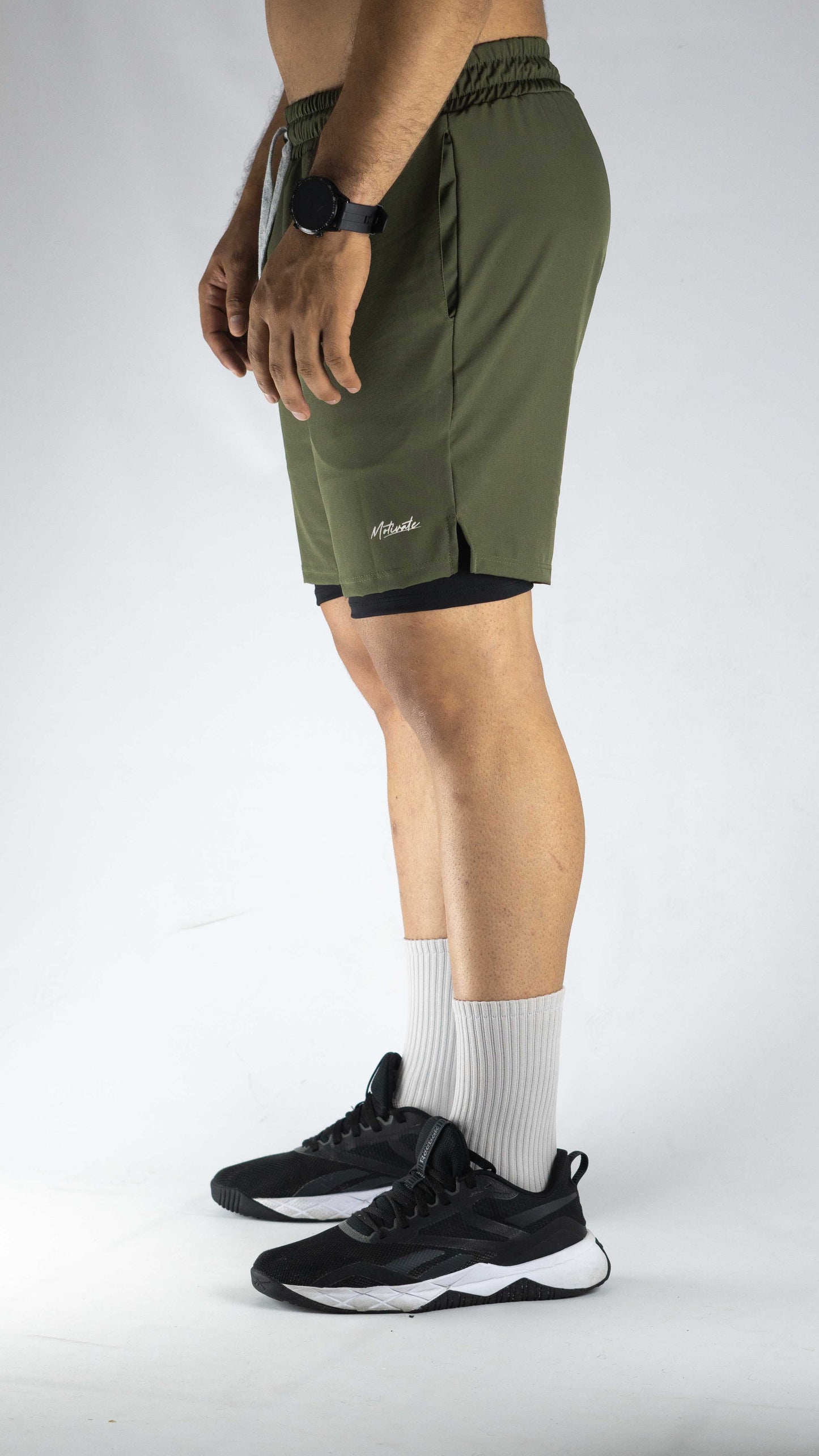 Pantaloneta Lycra Interna Verde