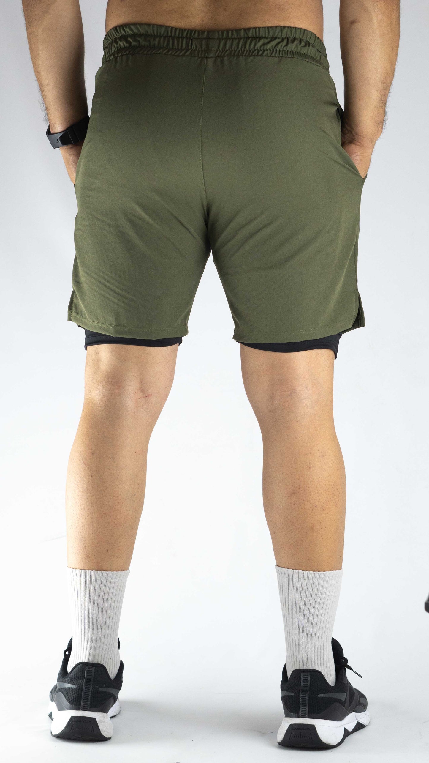 Pantaloneta Lycra Interna Verde
