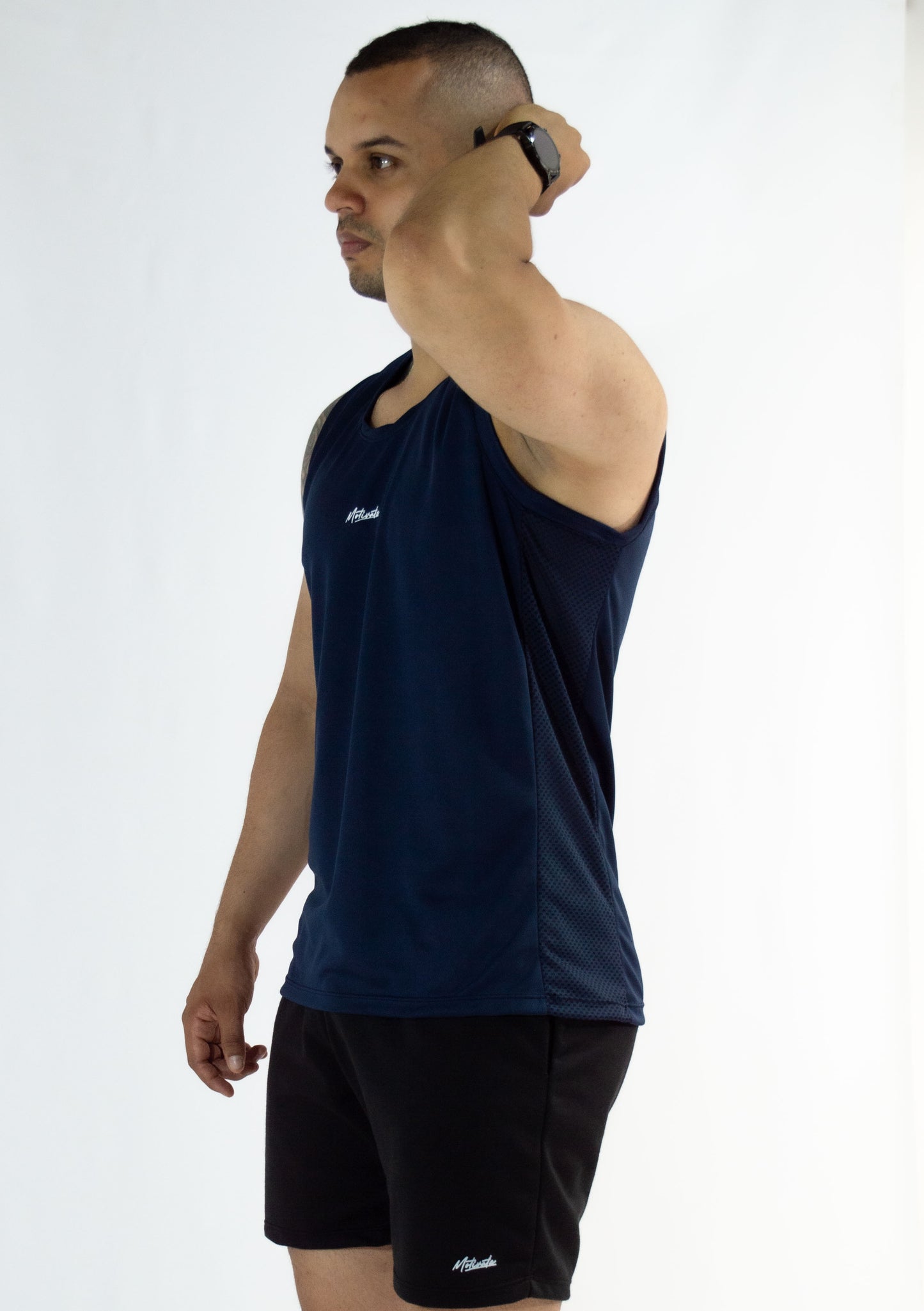 Camisilla Cerrada Azul