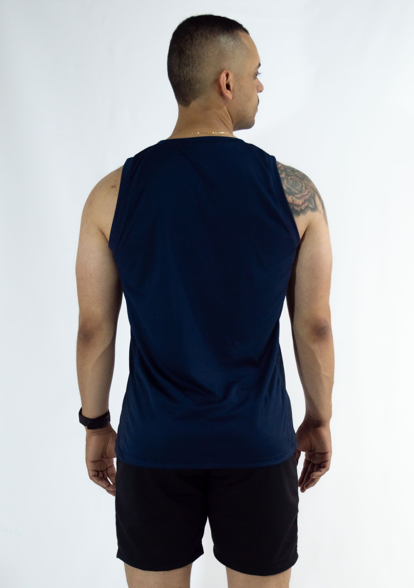 Camisilla Cerrada Azul