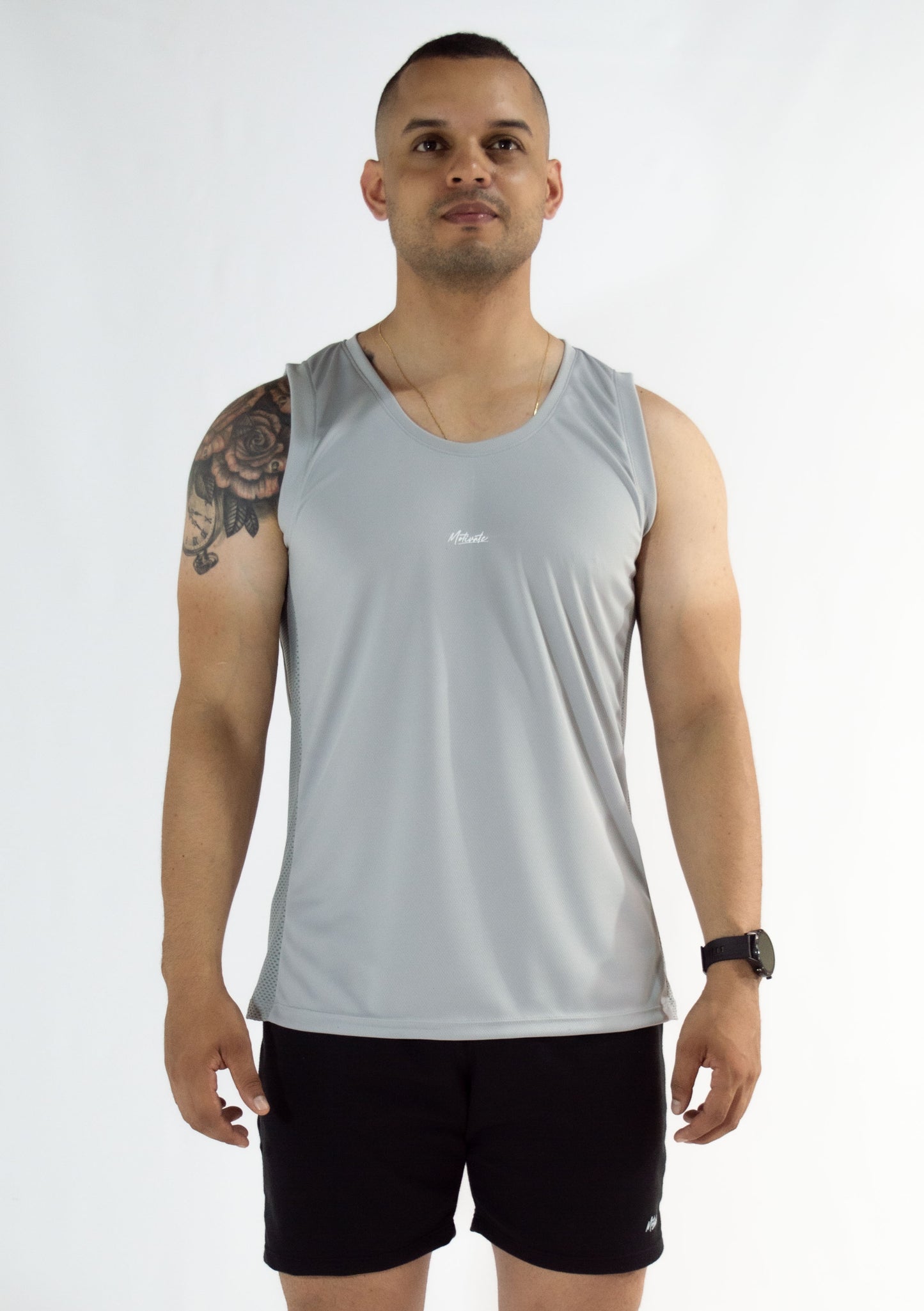 Camisilla Cerrada Gris