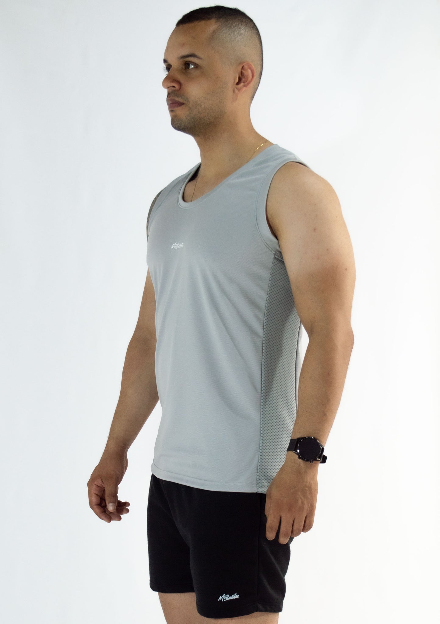 Camisilla Cerrada Gris