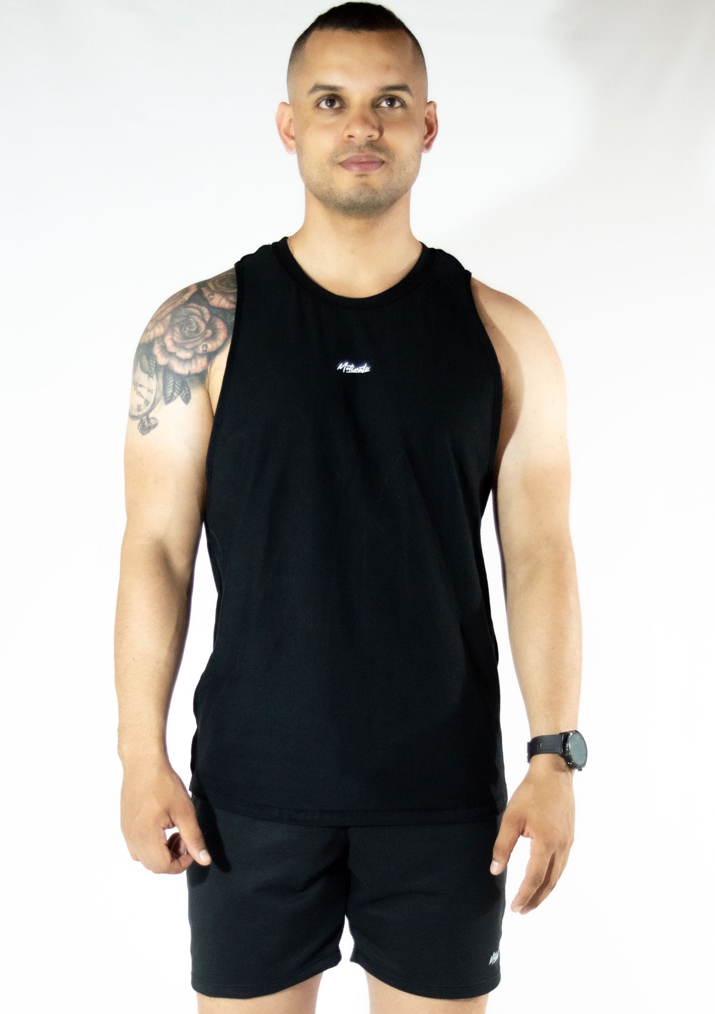 Camisilla Abierta Negro
