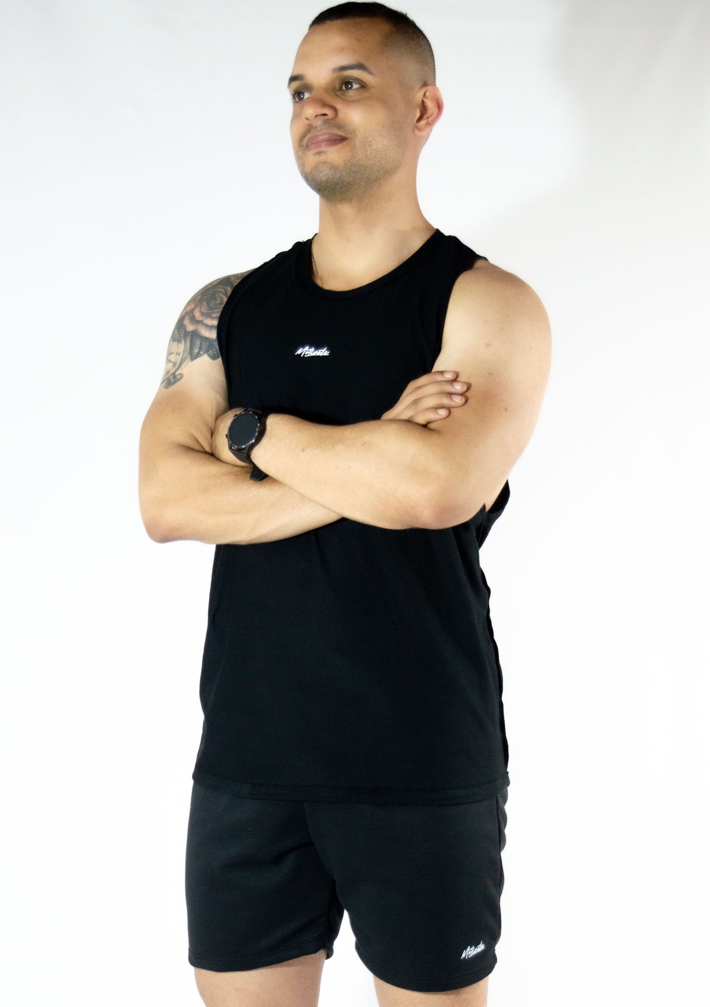 Camisilla Abierta Negro