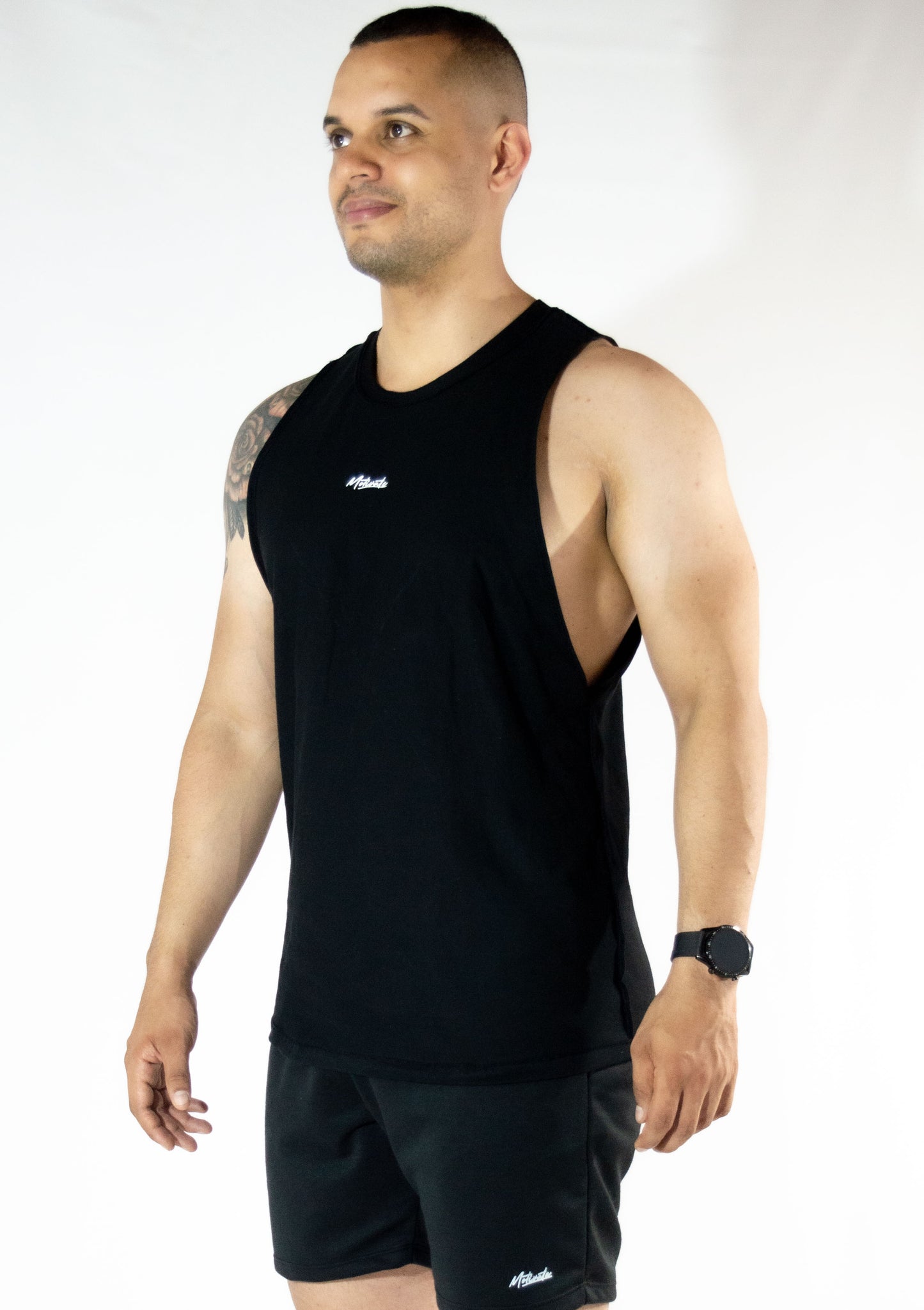 Camisilla Abierta Negro
