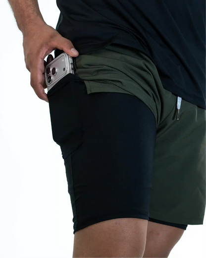 Pantaloneta Antifluido Lycrado con Lycra interna
